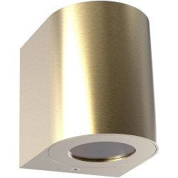 Nordlux 49701035 Canto 2 LED Outdoor Wall Light 12W Brass Up/Down Light