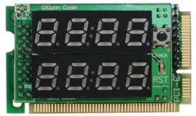 Karta Diagnostyczna P.O.S.T. mini PCI/ mini PCI-E /LPC 8-digit