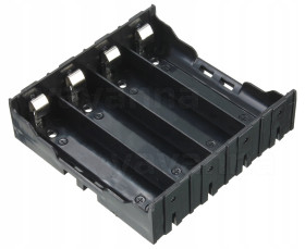 4S 4x 18650 Li-Ion 4x3.7V / 14.8V 8-Pin Battery Holder for PCB Mounting