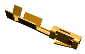 Zacisk zagniatany Żeński TE Connectivity AMPMODU MOD V 24AWG 0.2mm² Obudowa złącza AMPMODU MOD IV