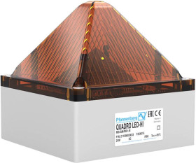 Sygnalizator świetlny Pfannenberg QUADRO LED HI DC AM pomarańczowy Flesz, światło migające, światło ciągłe 24 V/DC