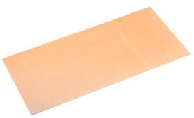 Arkusz tworzywa sztucznego grubość 2mm SRBF Brązowy długość 590mm Pełny 1.36g/cm³ 0.37W/mK