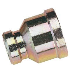 Draper 25867 1/2" Female to 1/4" Female BSP Parallel Reducing Union