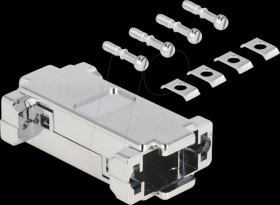 66813 Housing for 2 x D-Sub 9 pin