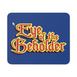 Eye of the Beholder Desk Mouse Pad