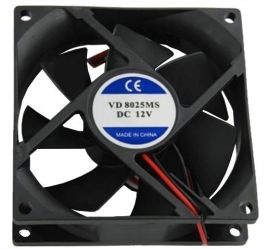 WENTYLATOR 12V 80*25 HS 0.18A