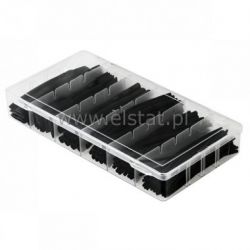 Koszulki termokurczliwe ( 100szt.) 10cm czarne