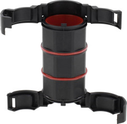 Wiska 10109732 BFC-48-48-BK Adapter do rur falistych czarny prosty 1 szt.