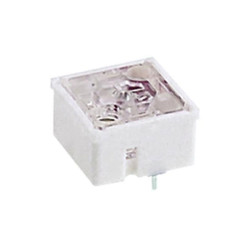 Rafi 3.14100.006 Tact Switch 1 x Off/(On) 250mA 35V Transparent THT 9.7mm