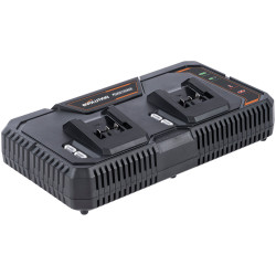 Evolution 108-0001A R18RCH-Li2 EXT Double Dock Rapid Charger 18V Li-ion