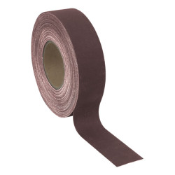 Sealey ERB5050320 Engineer&#x27;s Emery Roll Brown 50mm x 50m - 320Grit