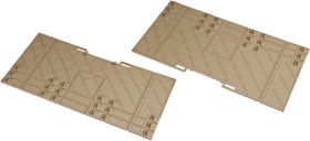 Płytka rozdzielająca Przegroda rozdzielająca sekcje RS PRO Bloki zaciskowe do montażu na szynie DIN