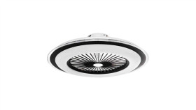 Plafoniera Led Zonda Black 48W Z Wentylatorem Ml8339 Milagro