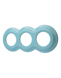 CERAMICZNA RAMKA TRZYKROTNA BAŁWANEK PASTELOWA MIĘTOWA