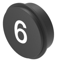 Nakładka do klawiatury, typ: Wkładka klawiatury, symbol - 6, do użytku z: Klawiatury serii 09
