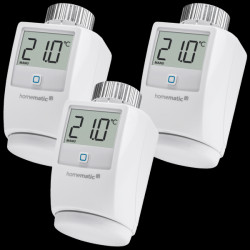 Radiator thermostat, 3 pieces