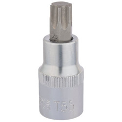 Draper Expert 16319 T55 x 55mm 1/2&quot; Sq. Dr. TX-STAR&#xAE; Socket Bit