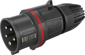 Złacze męskie CEE Walther Werke FW211506CC 16 A 230 V, 400 V