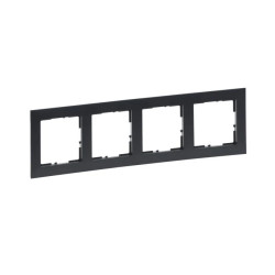 SUNO Ramka czterokrotna ciemnoszara 721554
