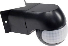 Czujnik ruchu PIR AS Schwabe 43804 180 ° IP44 czarny