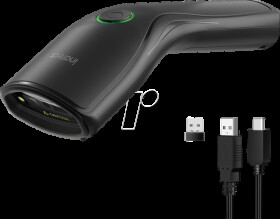 N6057_BLACK Barcode scanner, 2D, Bluetooth/wireless/USB, Nano 460