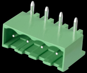 CTB9359/4 Stiftleiste - 4-pol, RM 5,08 mm, 90°