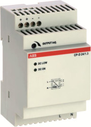 Zasilacz szyny DIN U wy 24V dc I wy 1.3A U we 100 → 240V ac ABB impulsowy