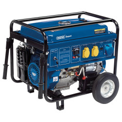 Draper Expert 16143 Petrol Generator with Wheels (6.5kVA/6.0kW)