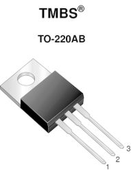 MBR10100CT Dual High-Voltage TMBS&#174; (Trench MOS Barrier Schottky) Rectifier