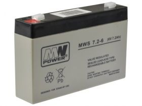 Akumulator żelowy 6V 7.2Ah