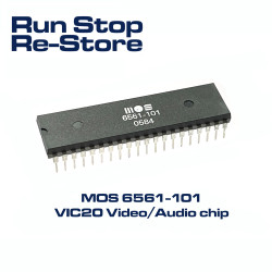 MOS 6561-101 PAL VIC video/audio chip for the Commodore VIC20 (New Old Stock)