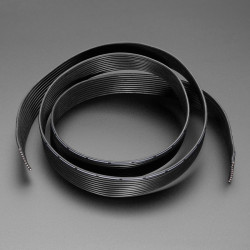 Silicone Cover Stranded-Core Ribbon Cable - 10 Wire