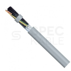 Przewód zasilający sterowniczy elastyczny SK-PUR 5x1 szary KAWEFLEX