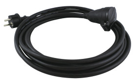 Przedłużacz złącze A: CEE 7/7 złącze B: 2P+E 10m 16 A 16 Czarny
