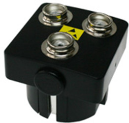 ESD grounding module, push button Ø 10.3 mm, 3 x push button, C-189 149