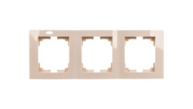 Logi Ramka Potrójna Pionowa Kremowy 021530003 25182