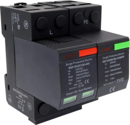 Ogranicznik przepięć Klasa I+ II (T1+T2) 400 V AC Iimp 22kA 10/350 Imax 100kA RSP-EH25/100-440/11 2617374