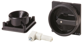 Uchwyt obrotowy zamknięcie zamknięcia do Wyłącznik odłączania P1, wyłącznik odłączania P3 kolor Czarny IP65 Eaton