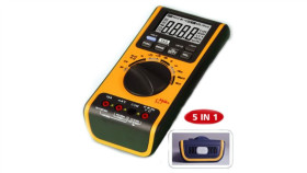 Multimetr Cyfrowy + Pomiar Dźwięku Światła Wilgotności I Temperatury Va19