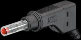 4 mm plug, screw connection, 1.0 mm², CAT II, purple, 66.9327-26