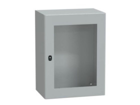 Obudowa hermetyczna natynkowa 800x600x400 mm drzwi transparentne IP66 S3D PanelSeT NSYS3D8640T SCHNEIDER ELECTRIC