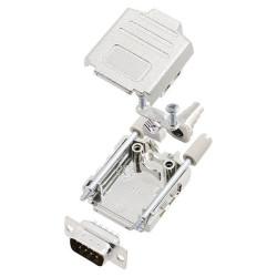 Encitech 6355-0004-23 D-Sub Pin Strip set 25 Pins Solder Bucket