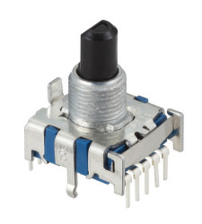 Przełącznik obrotowy, 300 mA, 16V dc, 3-położeniowy, Alps Alpine