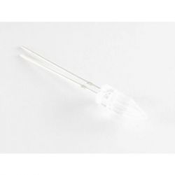 Dioda LED 5mm czerwona 1,6 cd 130st stożkowa