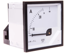 Amperomierz analogowy 25/150A tablicowy 72x72mm IP50 C3 K=90 st. EA17N G21000000000