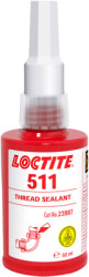 Thread seal, 50 ml, white, low strength, LOCTITE 511 ACC 50ML EGFD