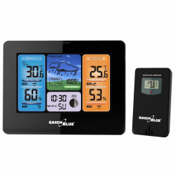 Stacja METEO GB215 WiFi Tuya Stacja pogody GreenBlue