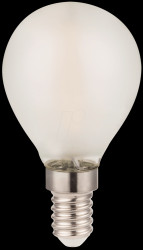 539 720 Filament LED bulb P45 frosted E14 2W 240lm 2700K