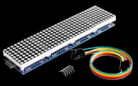 Opencircuit MAX7219 4x Dot matrix module