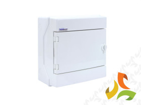 Rozdzielnica hermetyczna PV 1000V DC 1x8 natynkowe IP65 IK07 drzwi białe RH-8/B 36.7 ELEKTRO-PLAST
